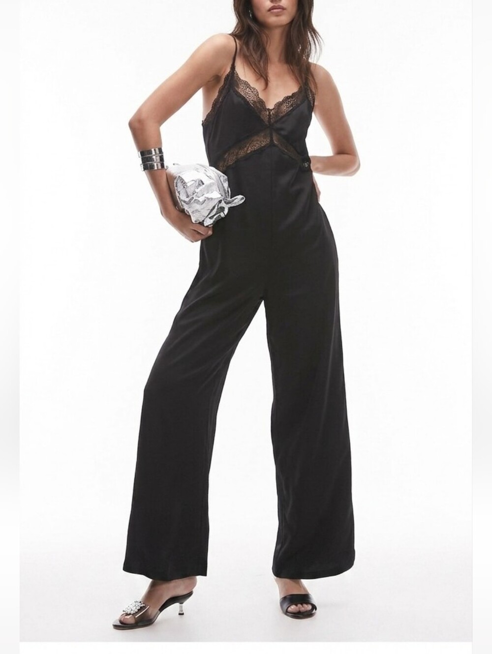 TOPSHOP Lace Jumpsuit